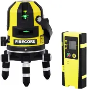 Firecore 4V1H Green Beam Laser Level w/ 360 Rotary Receiver FIR411G ’