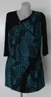 Mature LADIES Fashion TUNIC TOP 3/4 sleeve Aust design PLUS size 14 16 18 20