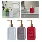 Refillable Hand Soap Dispenser with Pump Reusable Portable Container Pump Bottle