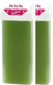 DEPILEVE ALOE VERA WAX 100 ML UNIVERSAL ROLL ON HEAD X 2