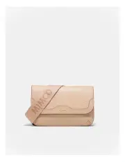 [Mimco] Jett Flapover Crossbody Bag in Almond