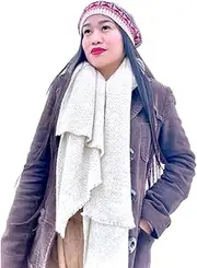 [Mountain View Fabrics] Luxury Soft Nepali Unisex High Cashmere Blend - Shawl/Stole.