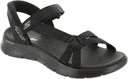 [Skechers] Women's Go Walk Flex Sandal-Illuminate Hands Free Slip-ins Fisherman