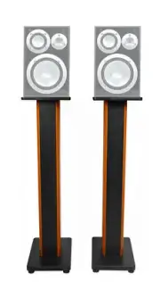 (2) 36" Bookshelf Speaker Stands For Yamaha NS-6490 Bookshelf Speakers