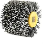 Abrasive Wire Drawing Wheel Drum Burnishing Brush for The Surface Treatment of Furniture Wooden Products Polishing /1790 (Size : 120#)