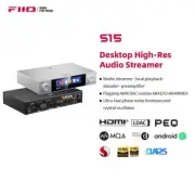 FiiO S15 Desktop Hi-Res Audio Music Streamer,AnAK4191+AK4499EX Android 12