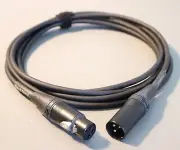Gotham Audio GAC-4/1 Starquad | 5 FT | Gold Male XLR to Female XLR Mic Cable