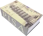 Box Decorative Safe with Realistic Faux Book Design for Secret Storage Jewelry Keepsake Money Cash Storage Durable and Portable Hidden Safe for Home Office