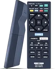 Replacement Remote Control for Sony DVD Blu-Ray Disc Player, for Sony BDP Series Player, for Sony 4K Ultra HD UHD 3D Player, for Streaming Blu-Ray Home Theater, RMT-VB100U RMT-VB201U