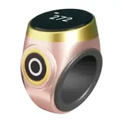 Smart Touch Button Ring Counter Rechargeable Luminous Screen Digital Display