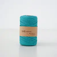 在飛比找樂天市場購物網優惠-惠實業2彩色棉繩掛毯裝飾材料手鏈手工編織細棉線手編繩子9