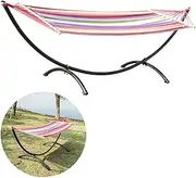 Hammock Stand Adult Garden Hammock Swing Steel Pipe,Camping,Balcony,Courtyard Hammock,Leisure,Outdoor
