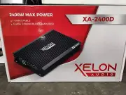 Xelon Audio XA-2400D Monoblock 2400 watt Max Class D 1 Ohm Stable Car Amplifier