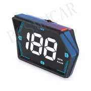 GPS Car Motorcycle Digital Speedometer HUD Head-Up Display Speed Alarm Compass (for: Chrysler)