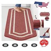 Comfortable and Stylish Kitchen Mat 24"x59" - Machine Washable and Non-Slip