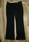 NWT Theory Womens Size 0 Trousers Pants Flare Bootcut Black Office Professional