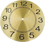 SEWOART Aluminum Clock Dial Plate Roman Numeral DIY Wall Clock Replacement Part