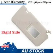 1X Right Sun Visor Shade W/ Mirror For Nissan Tiida C11 Hatch Sedan 2004-2012 AU (for: Nissan)