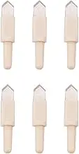 Vaessen Creative Spare Blades Cutter, Set of 6, Cut Circles Quickly and Easily in Many Materials, for Papercraft, Scrapbook and Card Making Projects, One Size, Weiss