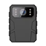 4K HD Small Camera Police Recorder with HD IPS Screen Wearable Portable Body Camera High Definition for Law Enforcement