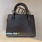 New COACH Andrea Carryall Shoulder Bag Black CP081 Outlet