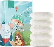 [Zintan] 5 Pcs Disposable Pants Sets Disposable Underwear Panties Disposable Handy Triangle Cotton Briefs for Children S
