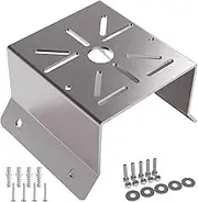 Folpus Camera Corner Wall Mount Pole Mounting Bracket Stainless Steel Stable Lightweight Bracket for Pillars Indoor Outdoor