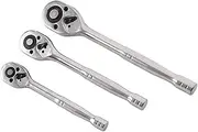 BLBMTCBCAG 1PC Quick Release Ratchet Handles for Use with Common Socket Sets 1/2" 1/4" 3/8" Sheet Metal Tools Set Sheet Metal Tools