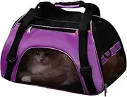 Dog Bag Carrier | Travel Puppy Carrying Box - Portable Ergonomic Pet Breathable Carrier for Hiking, Outdoors, Walking, Camping for Dogs and Cats