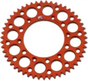 Renthal Ultralight Rear Sprocket 51T Orange 224U-520-51GPOR Aluminum Grooved