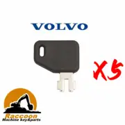 5pcs Volvo Excavator Plant Digger Battery Isolator Keys 14588962