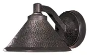 The Great Outdoors GO 8101 Kirkham 1 Light 8-1/2"W Dark Sky - Bronze