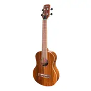 Martinez 'Southern Belle 8 Series' Koa Solid Top Electric Tenor Ukulele with Hard Case (Natural Gloss)