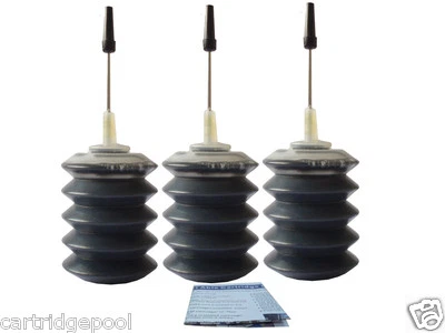 Black Refill ink for HP 901 Officejet J4580 J4680 90ML