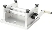 Manual Plate Rolling Machine for Wood, Precision Sheet Roll Bending Rolling Machine, Mini Bending Machine with Adjustable Rollers, for Wood, Plastic, and Metal Strips