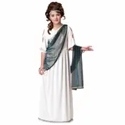 Roman Princess Empress Greek Goddess Toga Athena Venus Book Week Girls Costume