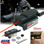 Hunting Mini Red Dot Laser Sight Low Profile For Rifle 20mm Picatinny Rail AU