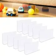 10Pcs Under Couch Blocker, Under Furniture Baffle Board, Toy Blockers for