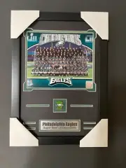 Philadelphia Eagle Champions LII Custom Frame Kit - Double Mat Vertical 8x10