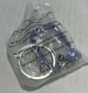 Tupperware Lidded Storage Container Pill Carrier Key Chain Host Gift New