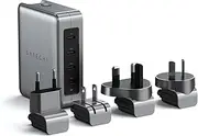 [SATECHI] GaN Travel Charger, 145W GaN USB C Charger with 4 Ports, 2X USB-C PD 3.1 and 2X USB-C PD 3.0, Fast Charging Travel Station for Apple, Windows, Chrome, and Most USBC Devices