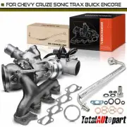New Turbo Turbocharger + Oil Feed Line for Chevy Sonic Cruze Trax Buick Encore