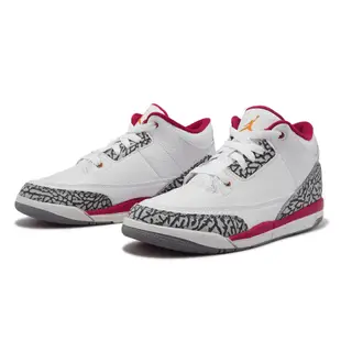 Nike 童鞋 Air Jordan 3 Retro PS Cardinal 紅雀 中童鞋 ACS 429487-126