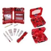 Milwaukee Screw Driver/Selfeed Bits/Hole Saw/Reciprocating Saw Blade (78-Pcs)