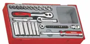 Teng TT1435 - Socket Set 1/4" Drive 35 Piece