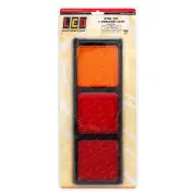 LED Autolamps Stop Tail Indicator Light 147 LED Triple Lamp 12-24 Volt Blister