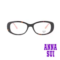 在飛比找momo購物網優惠-【ANNA SUI 安娜蘇】日系優雅細版鏡腳蝴蝶結造型光學眼