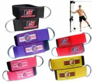 2 x Weight Lifting D-Ring Ankle Strap Pulley Cable Attachment Gym Heavy Duty