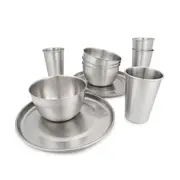 12 Piece Stainless Steel Dinner Set