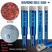 Dry Diamond Drill Core Bit Holesaw Cut Marble Granite Tile Porcelain Stone AU